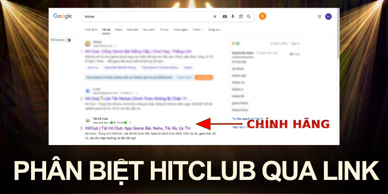 Cách truy cập đúng trang chủ HITCLUB chính hãng